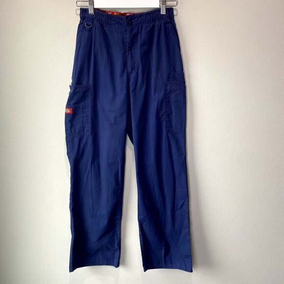 Dickies Blue Scrub Bottoms Bundle S - Picture 3 of 14